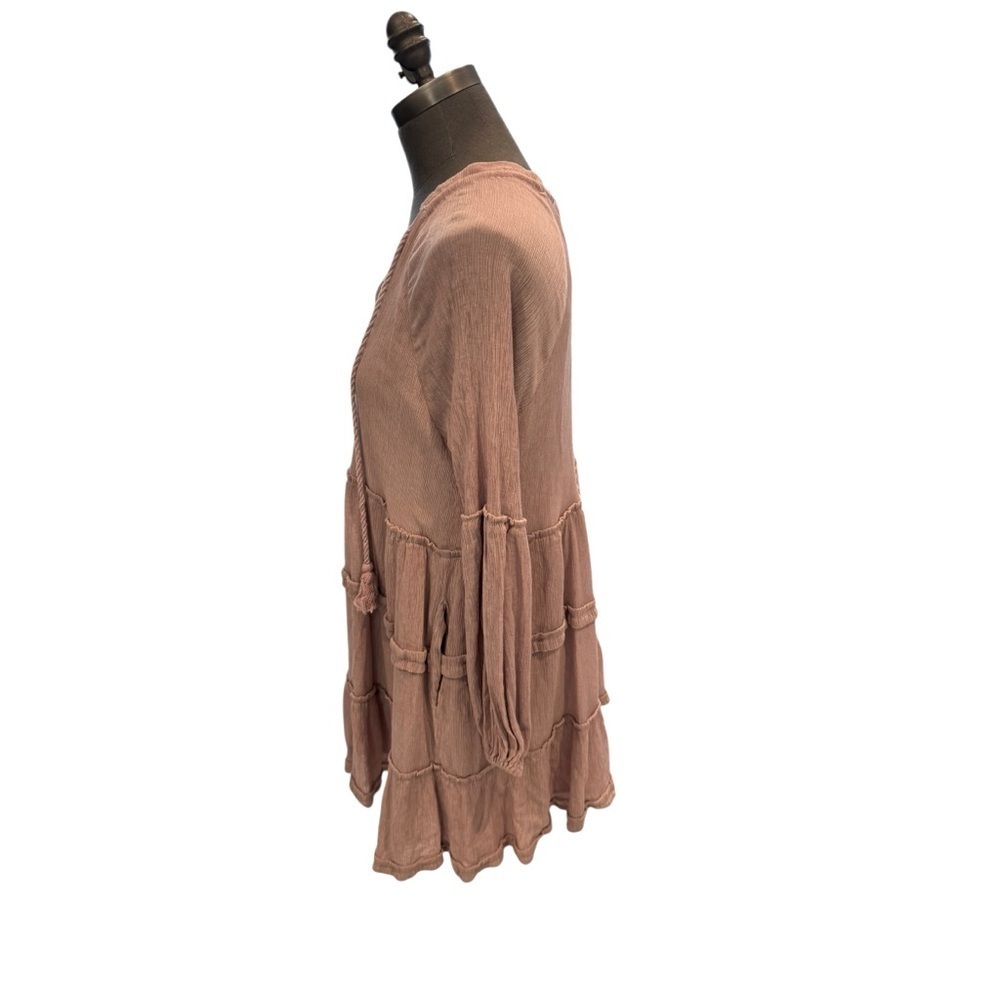Storia Lilac Babydoll Dress Small - Picture 3 of 9